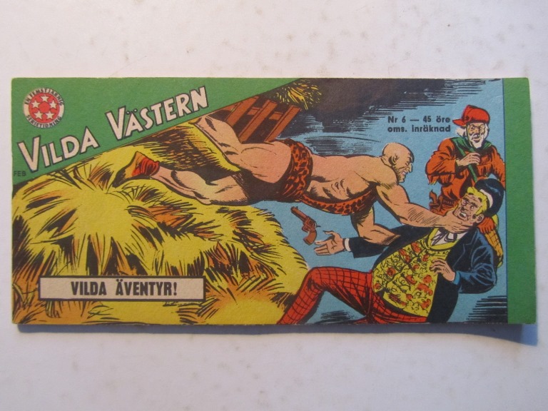 Vilda Västern 1967 06 Vg+
