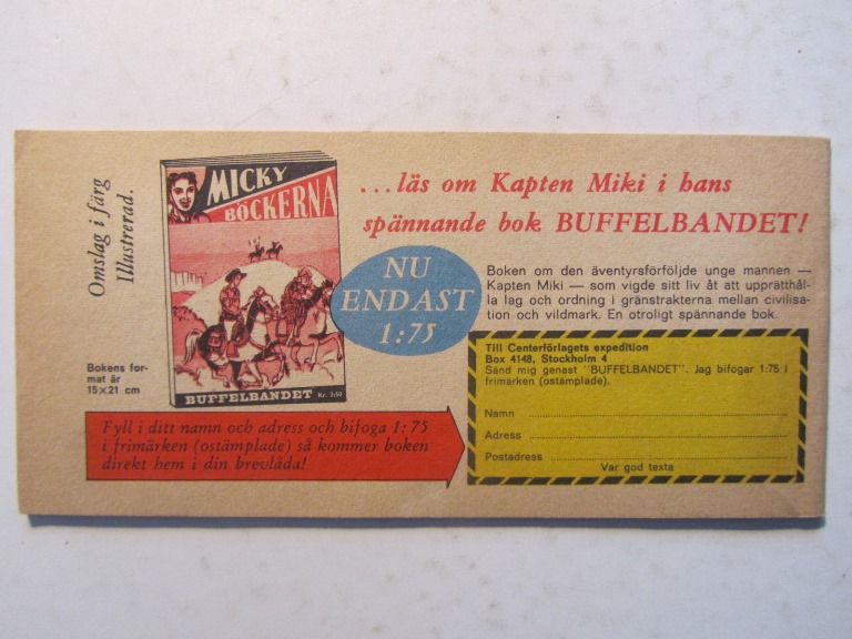 Vilda Västern 1967 11 Vg+ - 2