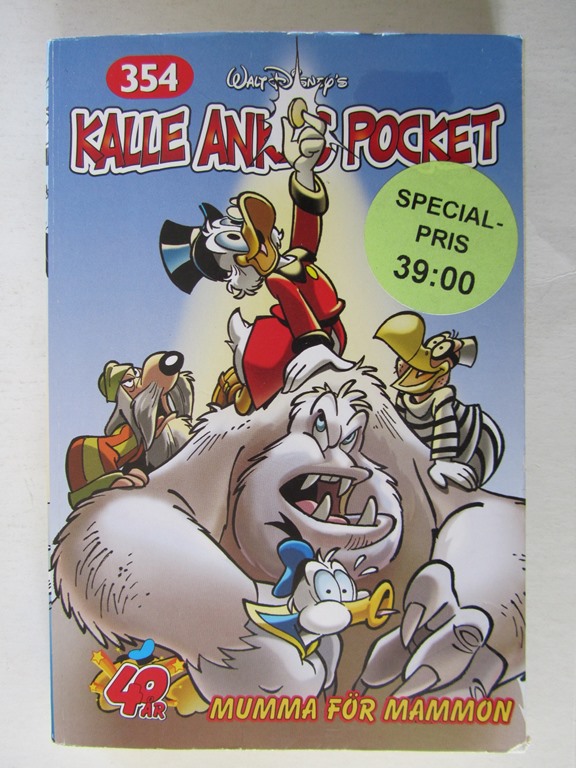 Kalle Ankas pocket 354 Mumma för Mammon