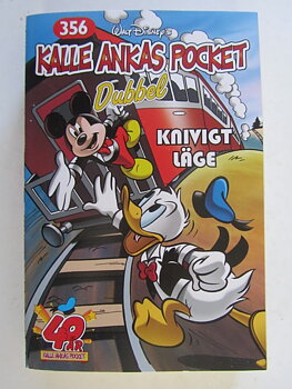 Kalle Ankas pocket 356 Knivigt läge