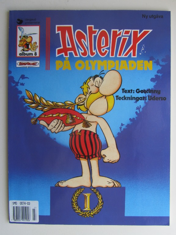 Asterix 08 Asterix på Olympiaden 5:e upplagan Vg