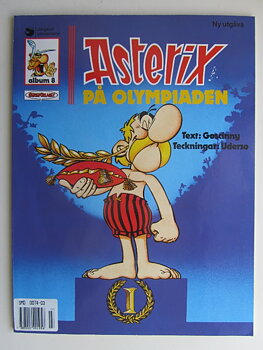 Asterix 08 Asterix på Olympiaden 5:e upplagan Vg