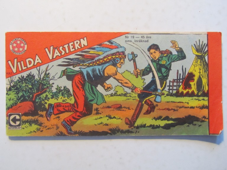 Vilda Västern 1967 19 Vg+