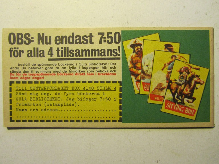 Vilda Västern 1967 20 VF - 2