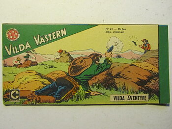 Vilda Västern 1967 24 Vg+