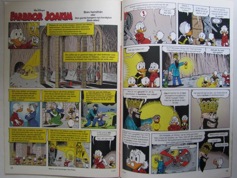 Kalle Anka & Co 2004 11 Don Rosa - 2