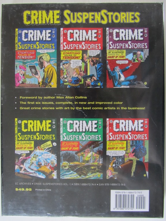 EC Archives Crime Suspenstories Vol 1 - 2