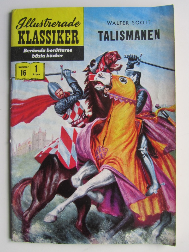 Illustrerade Klassiker 016 Talismanen 1:a uppl. Vg
