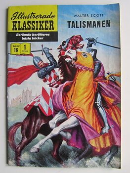 Illustrerade Klassiker 016 Talismanen 1:a uppl. Vg