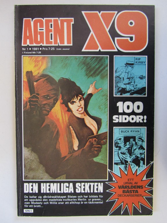 Agent X9 1981 01