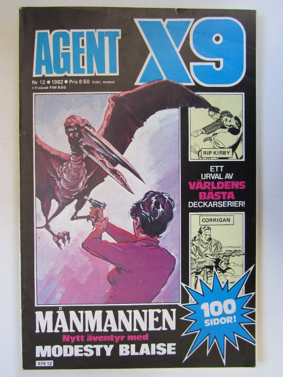 Agent X9 1982 12