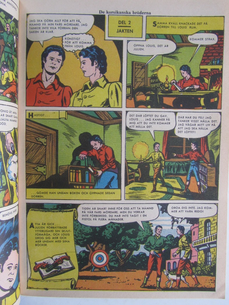 Illustrerade Klassiker 113 De korsikanska bröderna 1:a uppl Fn - 3