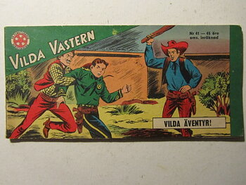 Vilda Västern 1966 41 Vg+