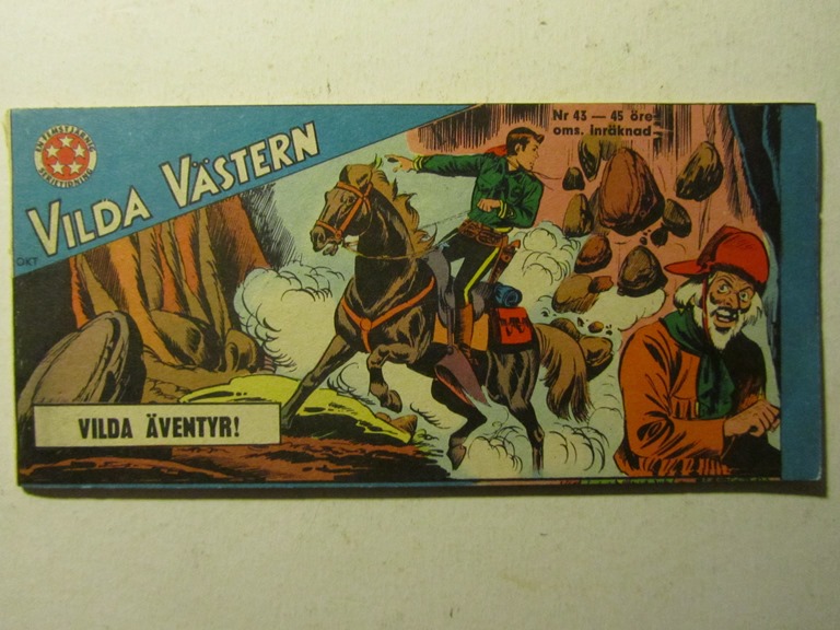 Vilda Västern 1966 43 Vg+