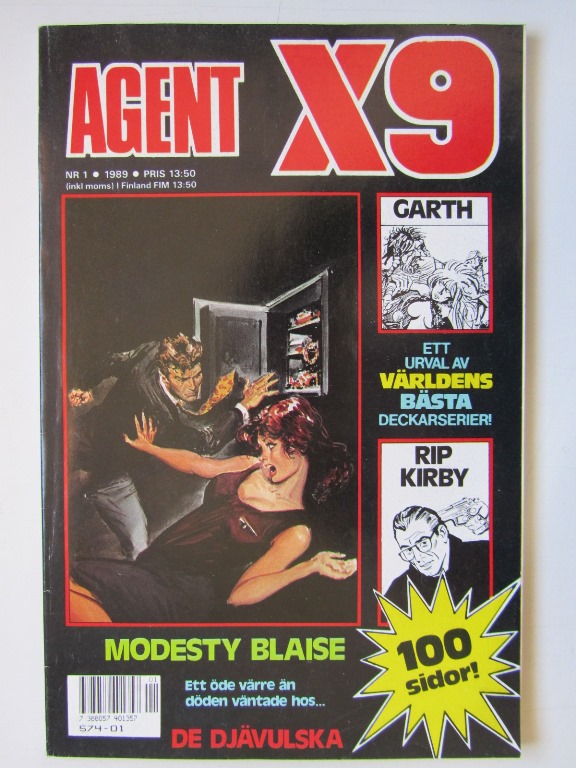 Agent X9 1989 01