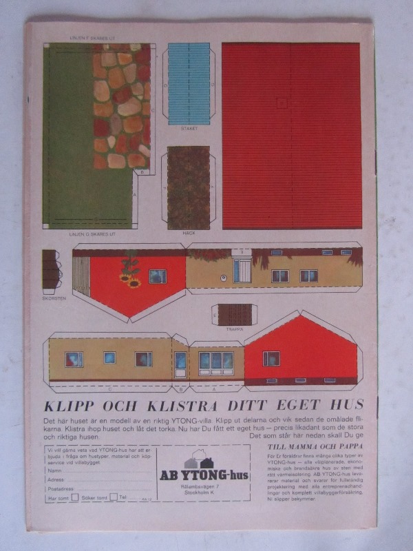 Kalle Anka 1966 12 Vg+ - 2