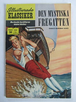 Illustrerade Klassiker 054 Den mystiska fregatten 2:a uppl. Fn