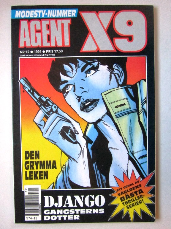 Agent X9 1991 12