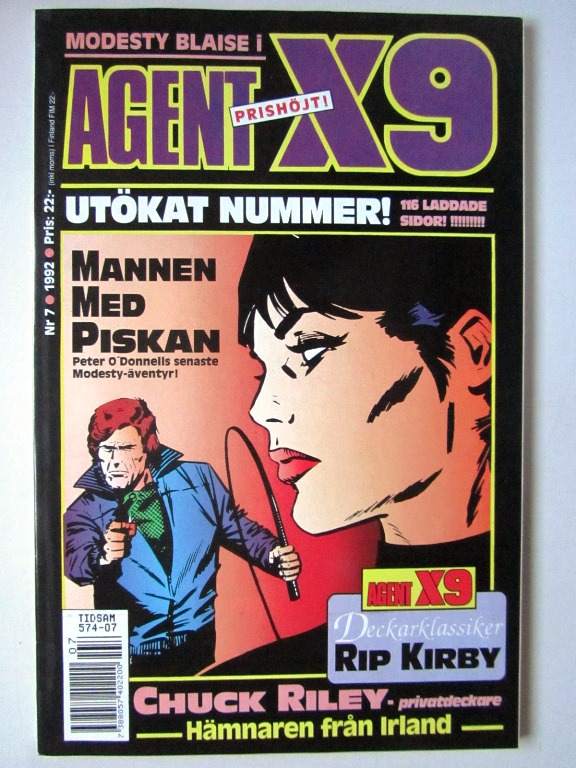 Agent X9 1992 07