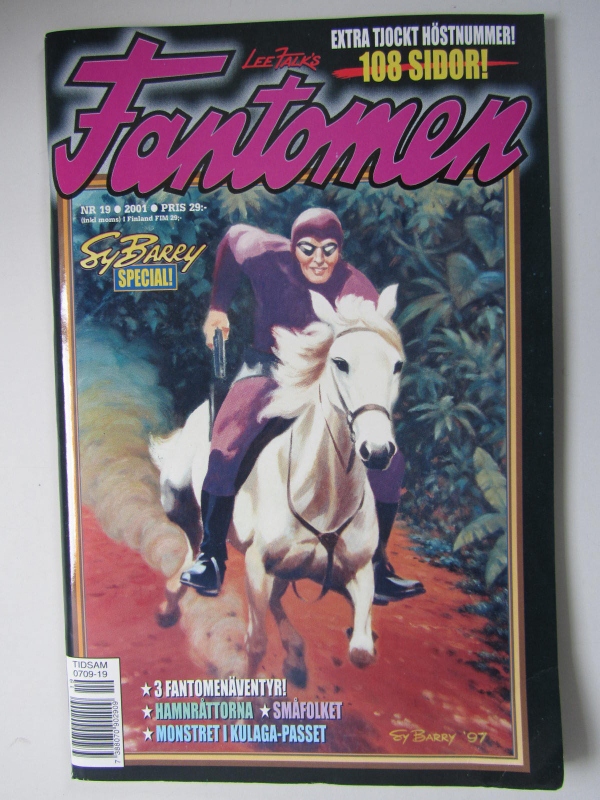 Fantomen 2001 19 Sy Barry Special