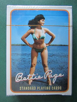 Erotisk kortlek Bettie Page