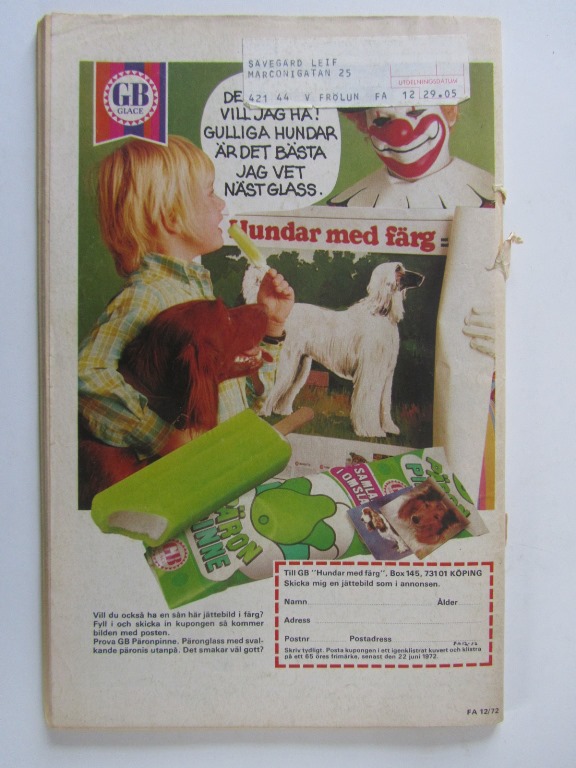 Fantomen 1972 12 Fair - 2