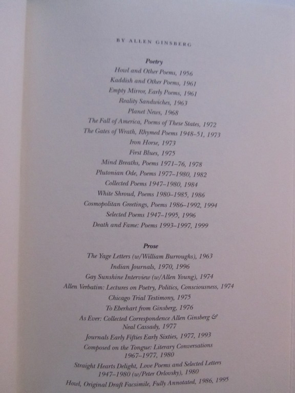 Ginsberg, Allen Deliberate Prose - 4