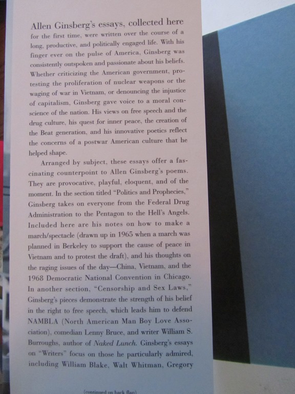 Ginsberg, Allen Deliberate Prose - 3