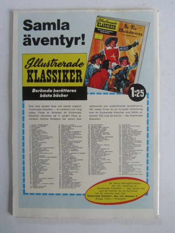 Illustrerade Klassiker 057 Kamp mot sjön 2:a uppl. Fn - 2