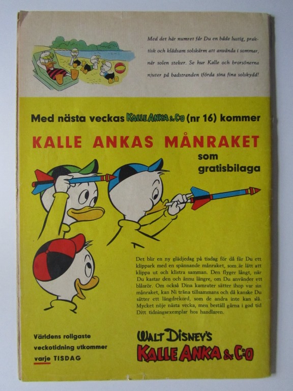Kalle Anka 1959 15 Good - 2