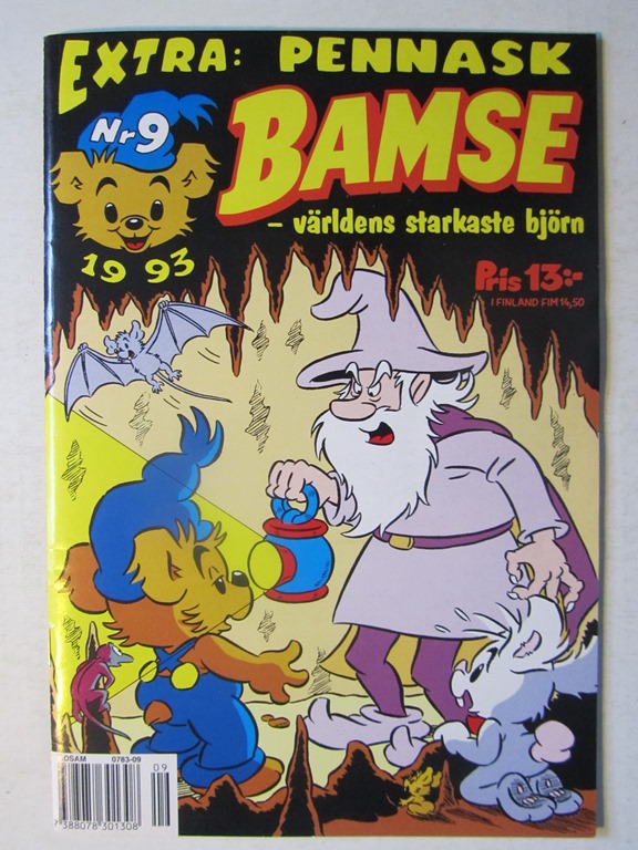 Bamse 1993 09 med bilaga