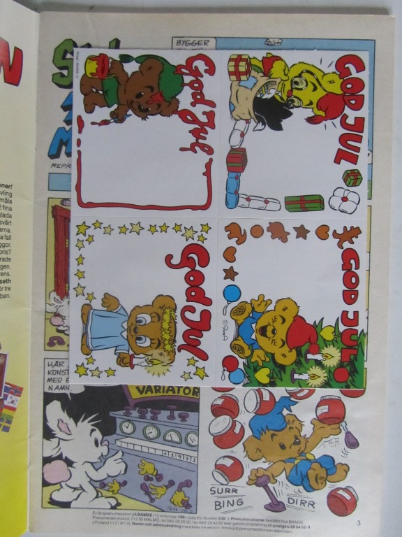 Bamse 1993 13 med bilaga - 2