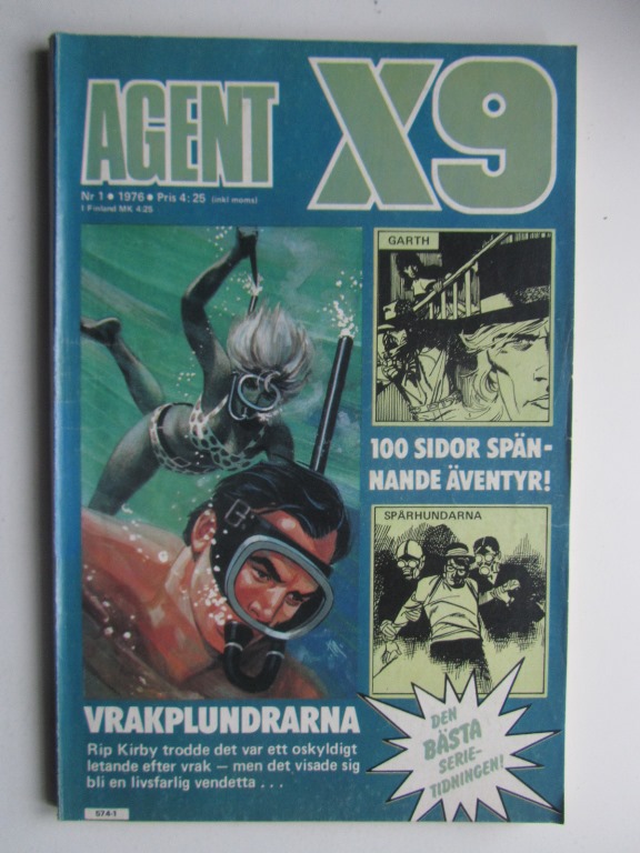 Agent X9 1976 01