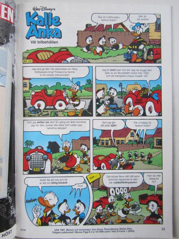Kalle Anka & Co 2008 46 Don Rosa - 2