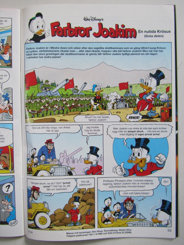 Kalle Anka & Co 2009 11 Don Rosa - 2