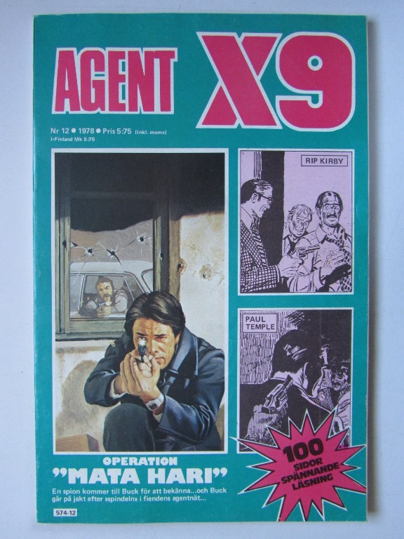 Agent X9 1978 12