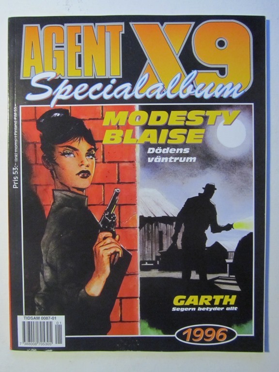 Agent X9 Julalbum 1996 med Modesty Blaise