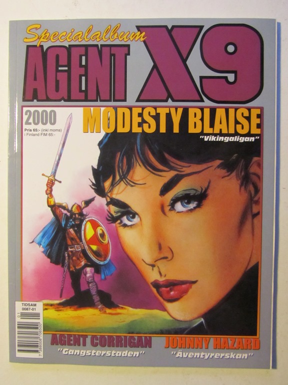 Agent X9 Julalbum 2000 med Modesty Blaise