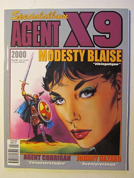 Agent X9 Julalbum 2000 med Modesty Blaise