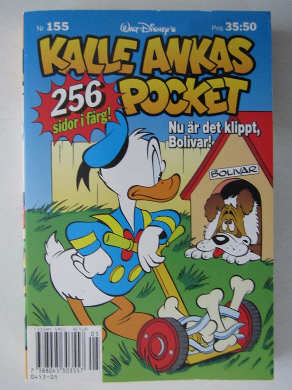 Kalle Ankas pocket 155 Nu är det klippt, Bolivar