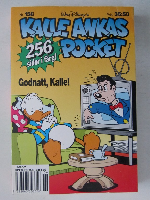 Kalle Ankas pocket 158 Godnatt, Kalle