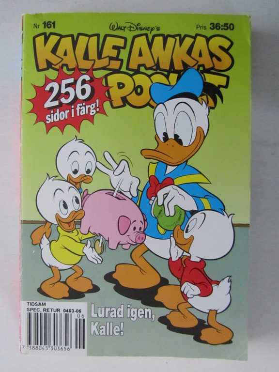 Kalle Ankas pocket 161 Lurad igen, Kalle