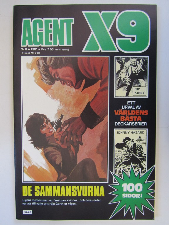 Agent X9 1981 08