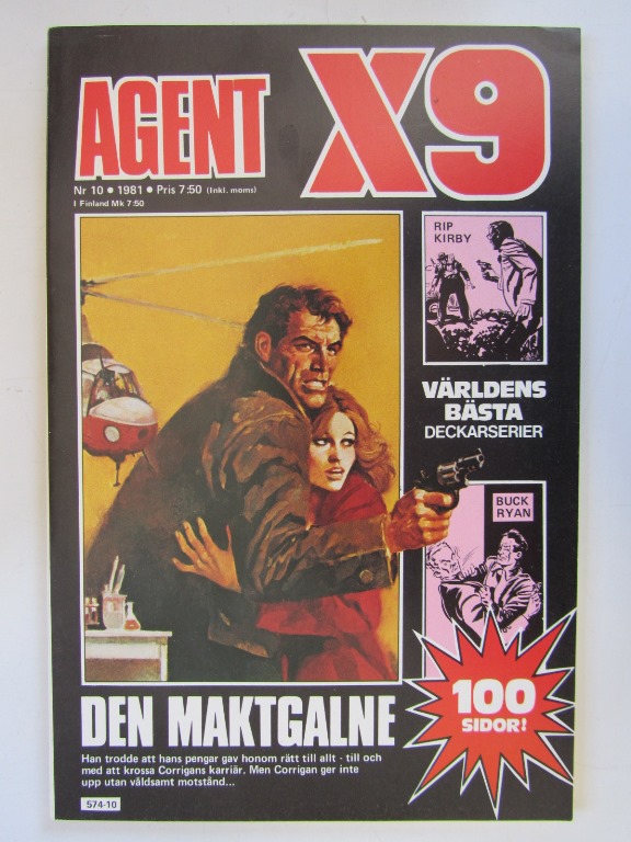 Agent X9 1981 10