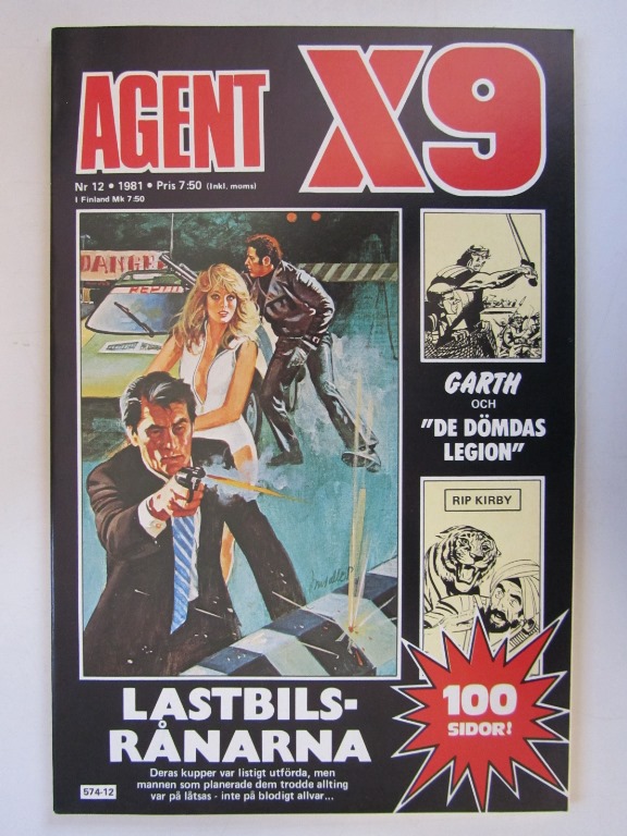 Agent X9 1981 12
