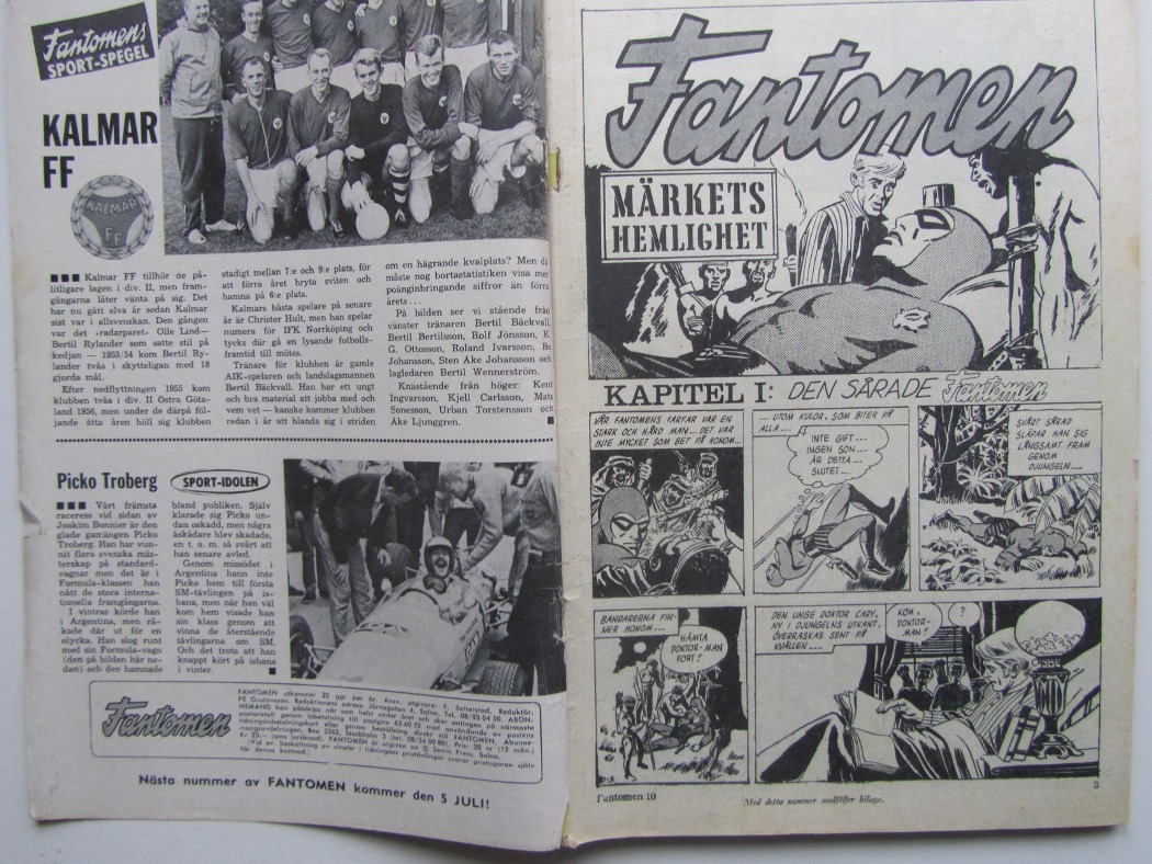 Fantomen 1966 10 Good - 3