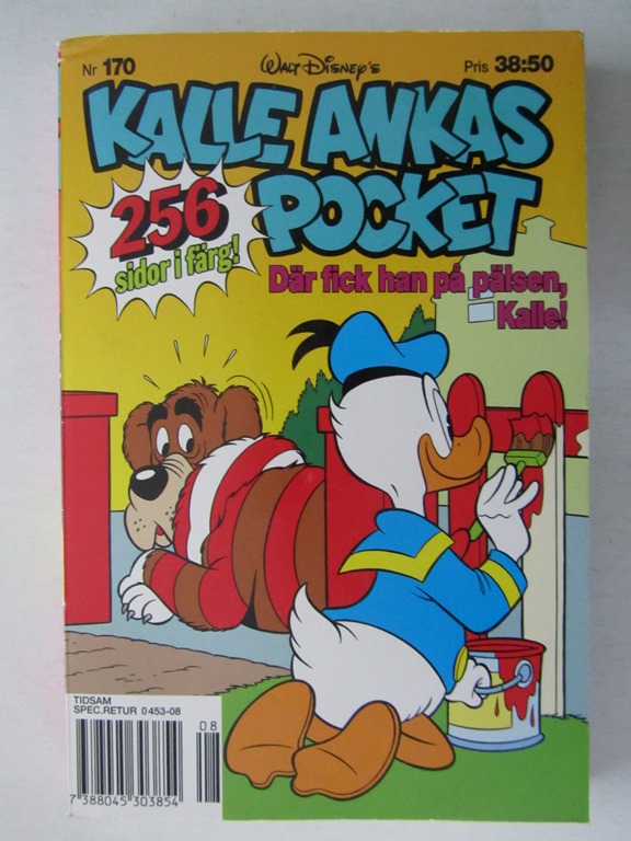 Kalle Ankas pocket 170 Där fick han på pälsen, Kalle