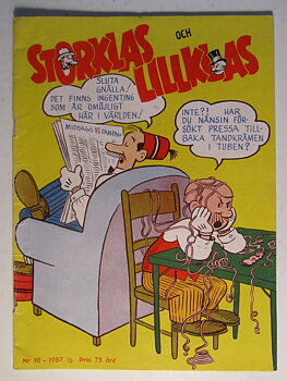 Storklas och Lillklas 1957 10 Vg