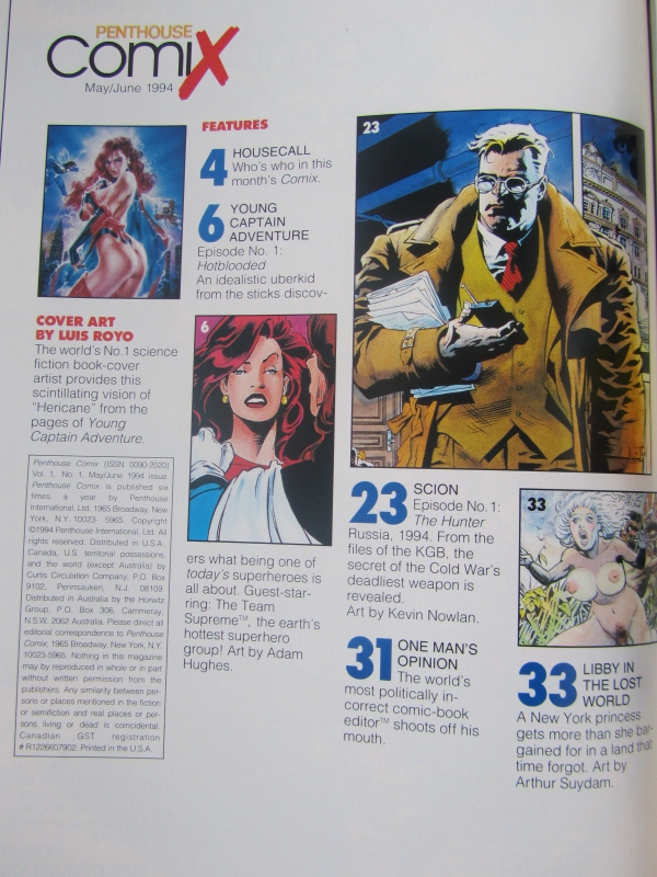 Penthouse ComiX # 01 1994 Första numret - 5