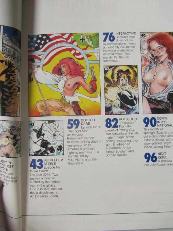 Penthouse ComiX # 01 1994 Första numret - 6
